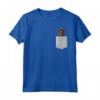 HapTiger Chocolate Lab, Labrador Maglietta - Funny Tee for Kids Boys Girls - Dog Lover Gift Idea