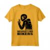 Rispetto per i Motociclisti - Idea Regalo Maglietta Moto per Appassionati - Divertente Slogan