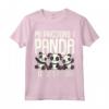 Mi Piacciono I Panda - Maglietta Donna e Bambina Leggera con Stampa Panda - Ideale per Regali