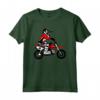 Kids Motocross Motorcycle Racing - T-shirt Moto Cross per Bambini - Idea Regalo per Compleanno, Natale, Pasqua