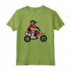 Kids Motocross Motorcycle Racing - T-shirt Moto Cross per Bambini - Idea Regalo per Compleanno, Natale, Pasqua