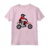Kids Motocross Motorcycle Racing - T-shirt Moto Cross per Bambini - Idea Regalo per Compleanno, Natale, Pasqua