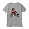 Kids Motocross Motorcycle Racing - T-shirt Moto Cross per Bambini - Idea Regalo per Compleanno, Natale, Pasqua