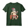Christmas In July T-Shirt - Funny Santa Floatie Summer Maglietta for Holiday Trip or Party in Hawaii