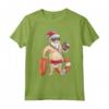 Christmas In July T-Shirt - Funny Santa Floatie Summer Maglietta for Holiday Trip or Party in Hawaii