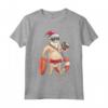 Christmas In July T-Shirt - Funny Santa Floatie Summer Maglietta for Holiday Trip or Party in Hawaii