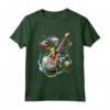 Chitarra Elettrica della Banda Musicale - Regalo Maglietta per Amanti della Musica e Chitarristi - Stile Divertente e Colorato