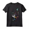 HapTiger Pocahontas Meeko Flit Colorful Leafs Fall Maglietta - Officially Licensed Disney Apparel - Colors of the Wind Collection