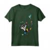 HapTiger Pocahontas Meeko Flit Colorful Leafs Fall Maglietta - Officially Licensed Disney Apparel - Colors of the Wind Collection