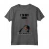 I'm Not Short I'm Penguin Size - Divertente Maglietta per Amanti dei Pinguini - Regalo Unico per Uomini, Donne e Bambini