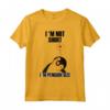 I'm Not Short I'm Penguin Size - Divertente Maglietta per Amanti dei Pinguini - Regalo Unico per Uomini, Donne e Bambini