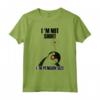 I'm Not Short I'm Penguin Size - Divertente Maglietta per Amanti dei Pinguini - Regalo Unico per Uomini, Donne e Bambini