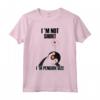 I'm Not Short I'm Penguin Size - Divertente Maglietta per Amanti dei Pinguini - Regalo Unico per Uomini, Donne e Bambini
