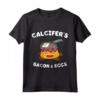 Calcifer's Bacon and Egg Cook - Funny Food Lover T-shirt from Howl's Moving Castle - HapTiger Merchandise