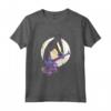 HapTiger Spider-Gwen Moonlit Somersault Silhouette Maglietta - Officially Licensed Marvel Apparel for Superhero Fans - 16MARV062WA Included