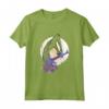 HapTiger Spider-Gwen Moonlit Somersault Silhouette Maglietta - Officially Licensed Marvel Apparel for Superhero Fans - 16MARV062WA Included