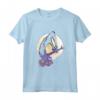 HapTiger Spider-Gwen Moonlit Somersault Silhouette Maglietta - Officially Licensed Marvel Apparel for Superhero Fans - 16MARV062WA Included