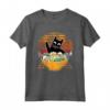Ramen Cat Vintage Tramonto Anni '70 Kawaii Anime Tagliatelle Giapponesi Maglietta - Design Unico per Amanti della Cultura Giapponese e Estetica Vaporwave