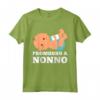 HapTiger Annuncio Maglietta - Promosso a Nonno 2021 Loading - Idea Regalo per Annunciare la Gravidanza del Nonno o della Nonna