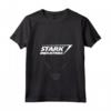 HapTiger Avengers Iron Man Stark Industries Maglietta con Collo a V - Official Marvel Merchandise, 18MARV00485A-001
