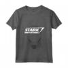 HapTiger Avengers Iron Man Stark Industries Maglietta con Collo a V - Official Marvel Merchandise, 18MARV00485A-001