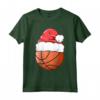 Pallacanestro Natalizio - Maglietta Sport Xmas Natale Pallacanestro - Ideale Regalo per gli Amanti della Bball durante le Vacanze