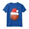 Pallacanestro Natalizio - Maglietta Sport Xmas Natale Pallacanestro - Ideale Regalo per gli Amanti della Bball durante le Vacanze