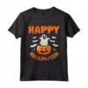 Felice Halloween - Carino Fantasma Jack O Lanterna Famiglia Maglietta - Costume Divertente per Bambini e Regalo per la Festa