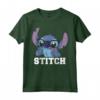 HapTiger Lilo & Stitch Nerdy Stitch Portrait Maglietta - Officially Licensed Disney Apparel - Ohana Means Family