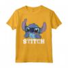 HapTiger Lilo & Stitch Nerdy Stitch Portrait Maglietta - Officially Licensed Disney Apparel - Ohana Means Family