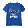 HapTiger Lilo & Stitch Nerdy Stitch Portrait Maglietta - Officially Licensed Disney Apparel - Ohana Means Family