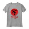 Ninja In Training - Cool Ninja Tshirt Warrior Bambini Adulti Maglietta - Ideale per Compleanno o Ritorno a Scuola