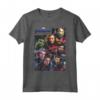 HapTiger Avengers Endgame Broken Character Panels Maglietta - Official Marvel Apparel 19MARL00041A-002 - Buy Online Now