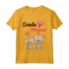 Bambino Sorella Maggiore 2024 - Gatto Cat Bambina Maglietta Leggera - Ideale per Regali per Bambini Gatto