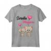 Bambino Sorella Maggiore 2024 - Gatto Cat Bambina Maglietta Leggera - Ideale per Regali per Bambini Gatto