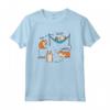 Eat Sleep Wheek Ripeti Cute Funny Guinea Pig TShirt Youth Maglietta - Maglietta Divertente per Bambini e Adulti con Stampa di Cavia