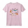 Eat Sleep Wheek Ripeti Cute Funny Guinea Pig TShirt Youth Maglietta - Maglietta Divertente per Bambini e Adulti con Stampa di Cavia