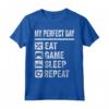 My Perfect Day Video Games T-shirt - Funny Cool Gamer Tee Gift - Lightweight Classic Fit