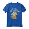 Star Wars The Mandalorian Grogu From a Galaxy Far Far Away Maglietta - Official Merchandise for Family - Buy Online