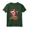 Camicia di Babbo Natale per Bambini e Bambine con Luci - Maglia a Manica - Regalo Divertente per Natale