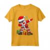 Camicia di Babbo Natale per Bambini e Bambine con Luci - Maglia a Manica - Regalo Divertente per Natale