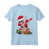 Camicia di Babbo Natale per Bambini e Bambine con Luci - Maglia a Manica - Regalo Divertente per Natale