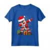 Camicia di Babbo Natale per Bambini e Bambine con Luci - Maglia a Manica - Regalo Divertente per Natale