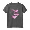 Minecraft Pink Axolotl Pond Maglietta - Officially Licensed Apparel for Men, Women, Boys, and Girls