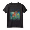 HapTiger Little Mermaid Ariel Vintage Kanji Movie Poster Maglietta - Officially Licensed Apparel with Retro Design