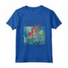 HapTiger Little Mermaid Ariel Vintage Kanji Movie Poster Maglietta - Officially Licensed Apparel with Retro Design