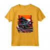 Giapponese Retro Auto Racing Drifting Art JDM Leggenda Tuning Maglietta - Design Unico per Appassionati di Auto da Corsa e Arte Giapponese