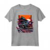 Giapponese Retro Auto Racing Drifting Art JDM Leggenda Tuning Maglietta - Design Unico per Appassionati di Auto da Corsa e Arte Giapponese