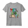 Rick and Morty Illustrated Logo Maglietta - Officially Licensed Adult Swim Merchandise - Sci-Fi T-Shirt