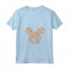 HapTiger Mickey Mouse Halloween Silhouette Maglietta con Collo a V - Maglietta Halloween per Uomo, Donna, Bambini - Official Merchandise